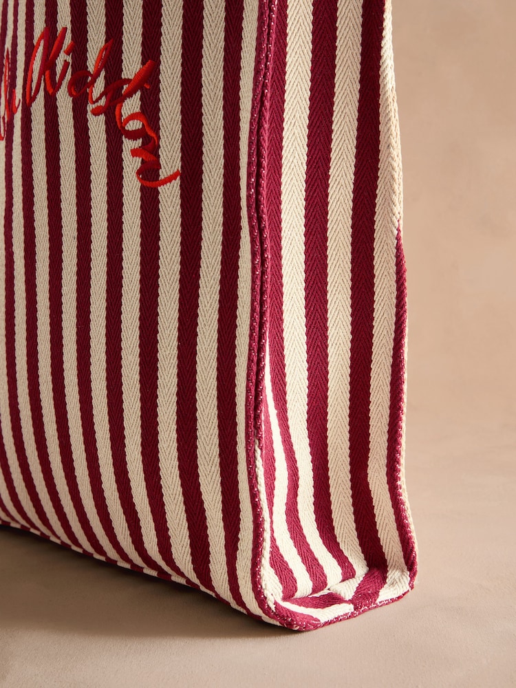 Cath Kidston Cherry Stripe Large Book Bag - Image 7 of 7 Cath Kidston Cherry Stripe Large Book Bag - Image 7 of 7