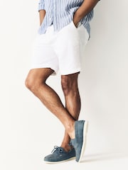 Blue Leather Boat Shoes - Image 1 of 6