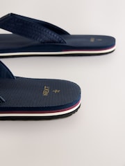 Azul marino - Textured Flip Flops - Imagen 6 de 6