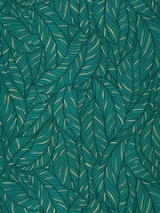 Clarke and Clarke Emerald Selva Wallpaper Sample - Image 1 of 1