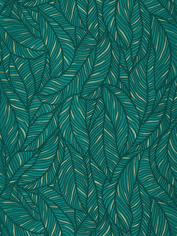 Clarke and Clarke Emerald Selva Wallpaper Sample - Image 1 of 1