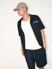 Black Text Graphic Jersey Shirt - Image 4 of 9