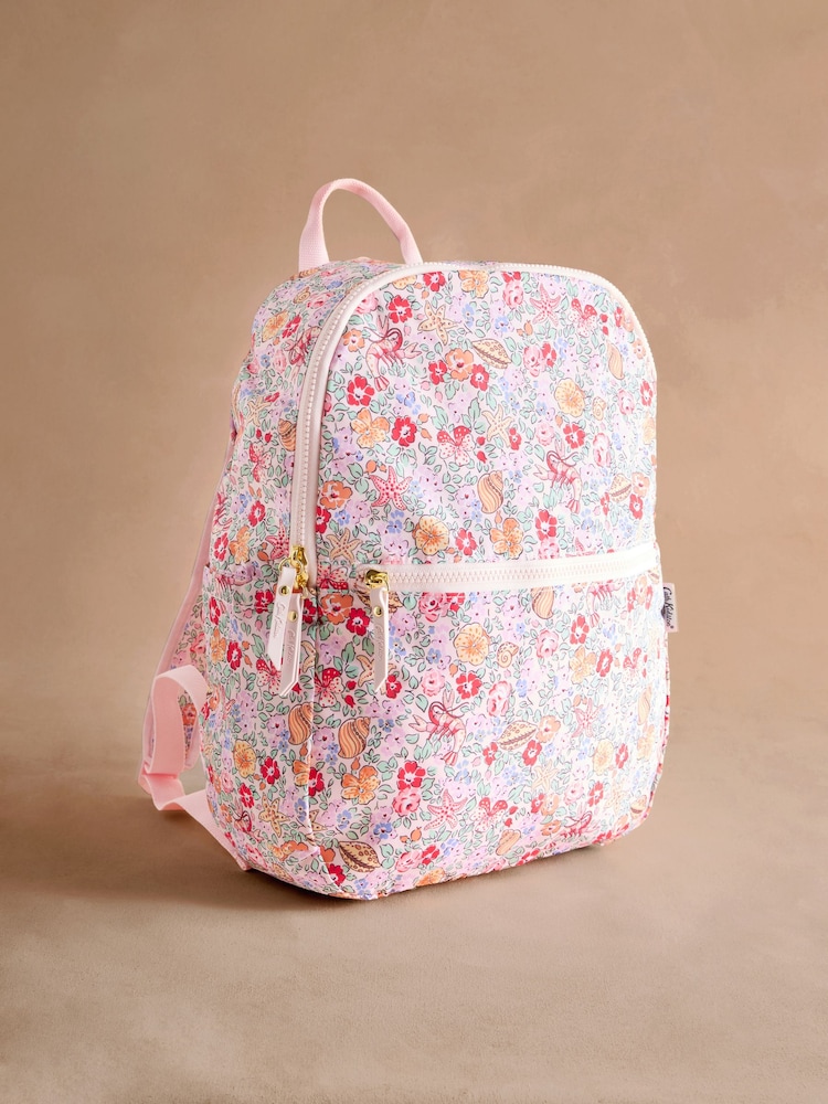Buy Cath Kidston Waters Ditsy Foldaway Backpack from Next USA display picture 2