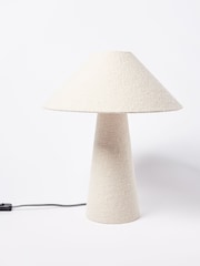 Oliver Bonas White Alma Desk and Table Light - Image 4 of 6
