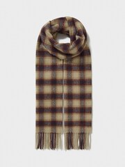 Crew Clothing Company Natural Wool Scarf - Image 2 of 2
