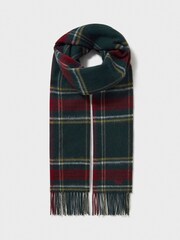 Crew Clothing Company Blue Grey Wool Scarf - Image 2 of 2
