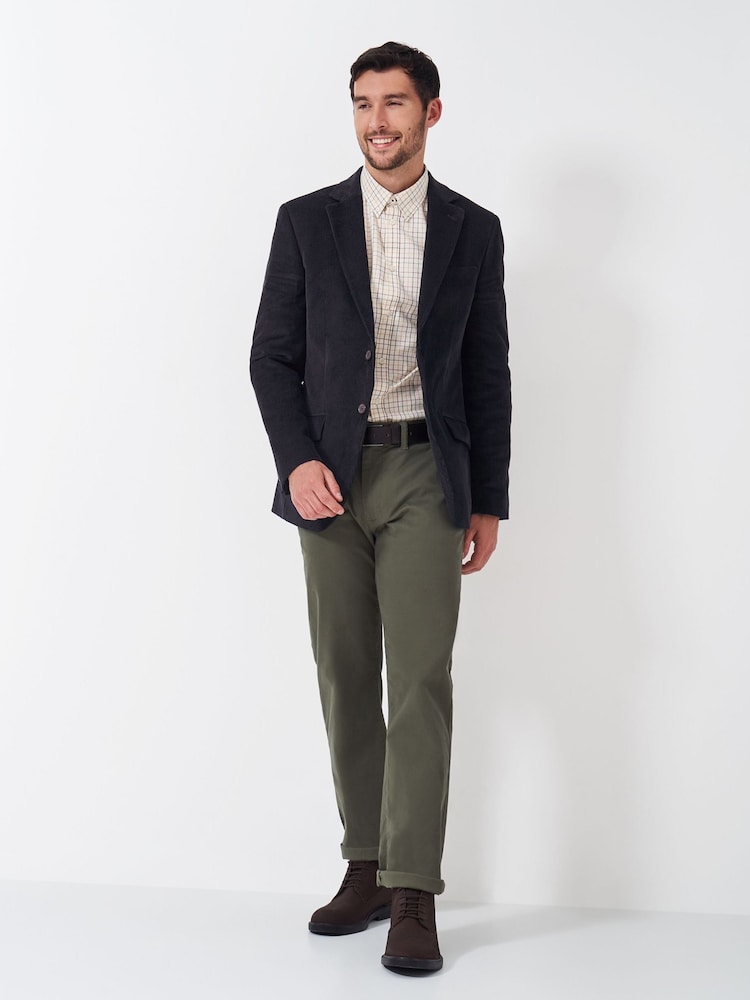 سترة كوردروي من القطن 100% من Crew Clothing Company - صورة 2 من 5 سترة كوردروي من القطن 100% من Crew Clothing Company - صورة 2 من 5