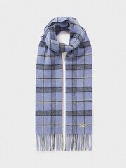 Crew Clothing Company Blue Wool Scarf - Image 2 of 2