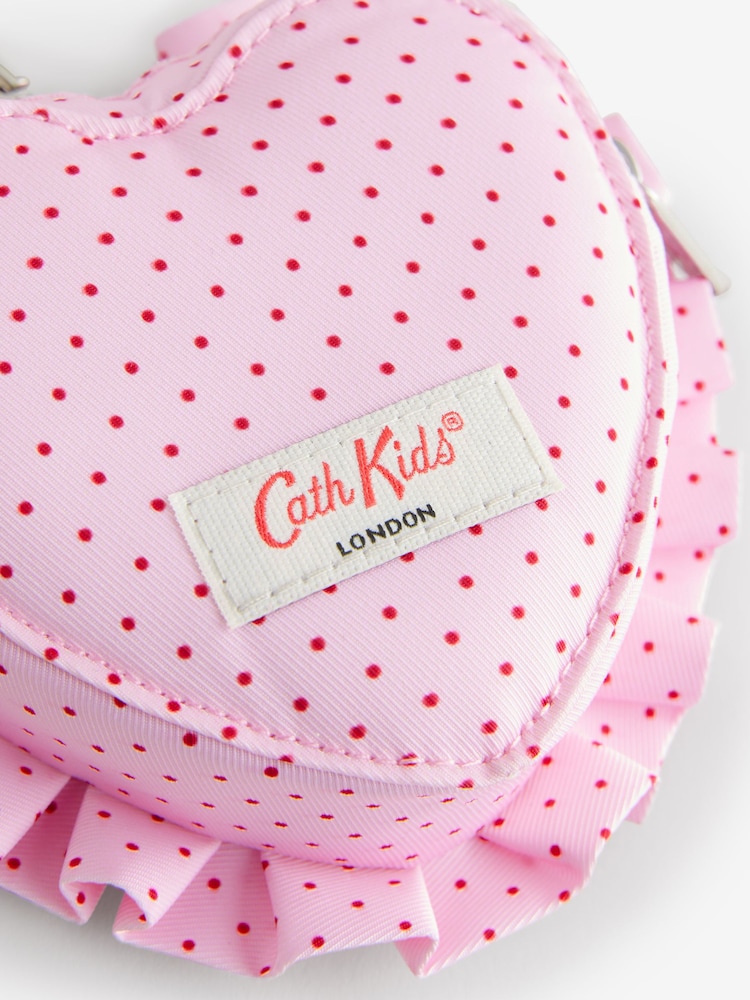 Cath Kidston Pink/Cream Cherry Stripe Kids Purse - Image 6 of 6