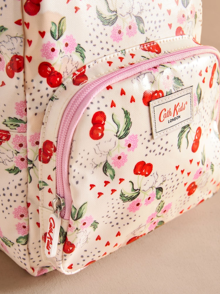 Buy Cath Kidston Ecru Cherry Medium Kids Backpack from the Next UK