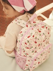 Cath Kidston Pink Lace Hearts Kids Large Backpack - Image 2 of 6