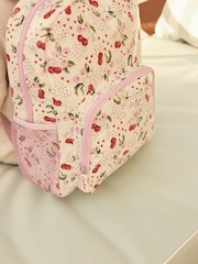 Cath Kidston Pink Lace Hearts Kids Large Backpack - Image 3 of 6