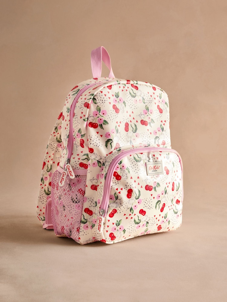 Pink Lace Hearts - Cath Kidston Kids Large Backpack - Image 4 of 6