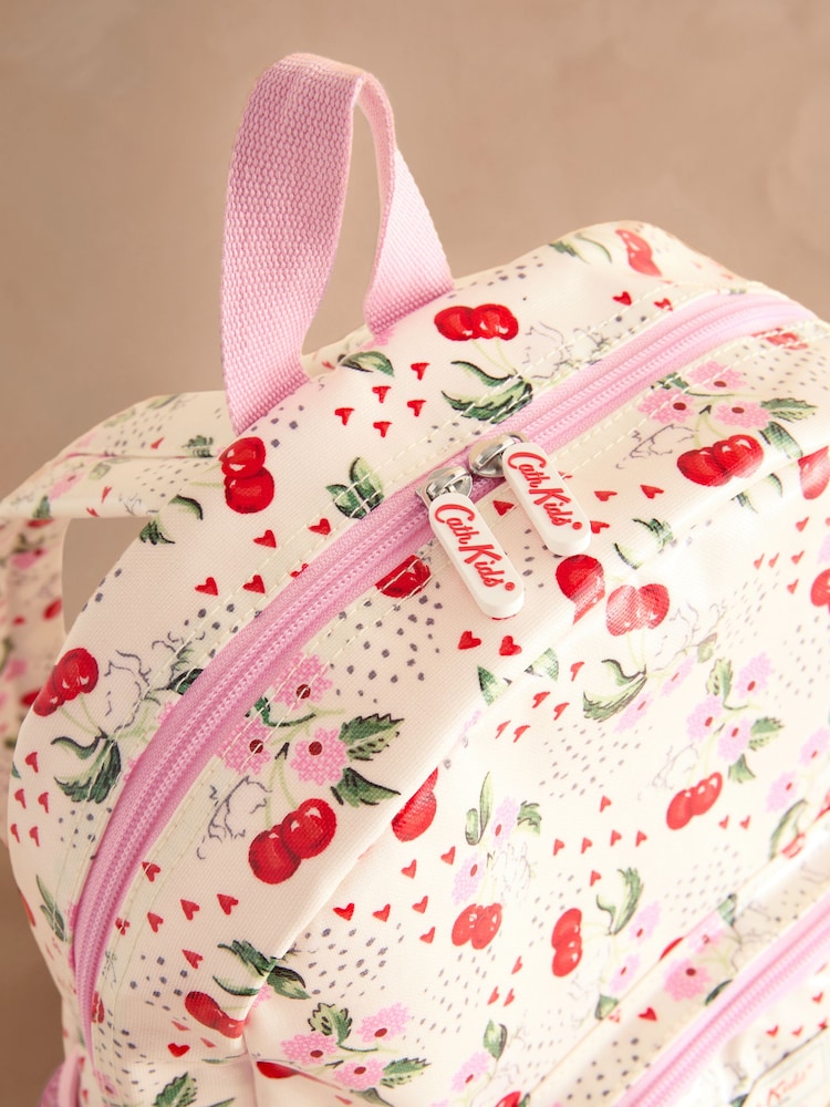 Pink Lace Hearts - Cath Kidston Kids Large Backpack - Image 5 of 6