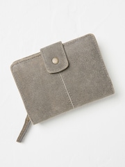 FatFace Grey Etta Suede Purse - Image 1 of 2