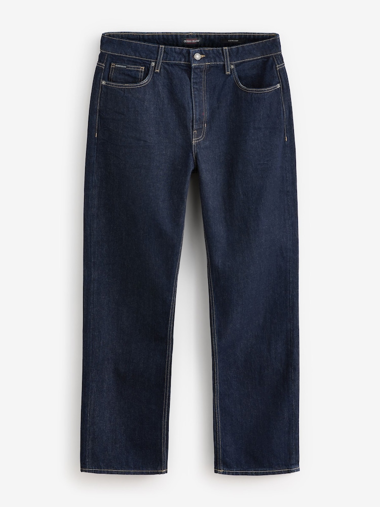 Guess Jeans Blue Relaxed Fit Denim 100% Cotton Jeans - Image 6 of 6