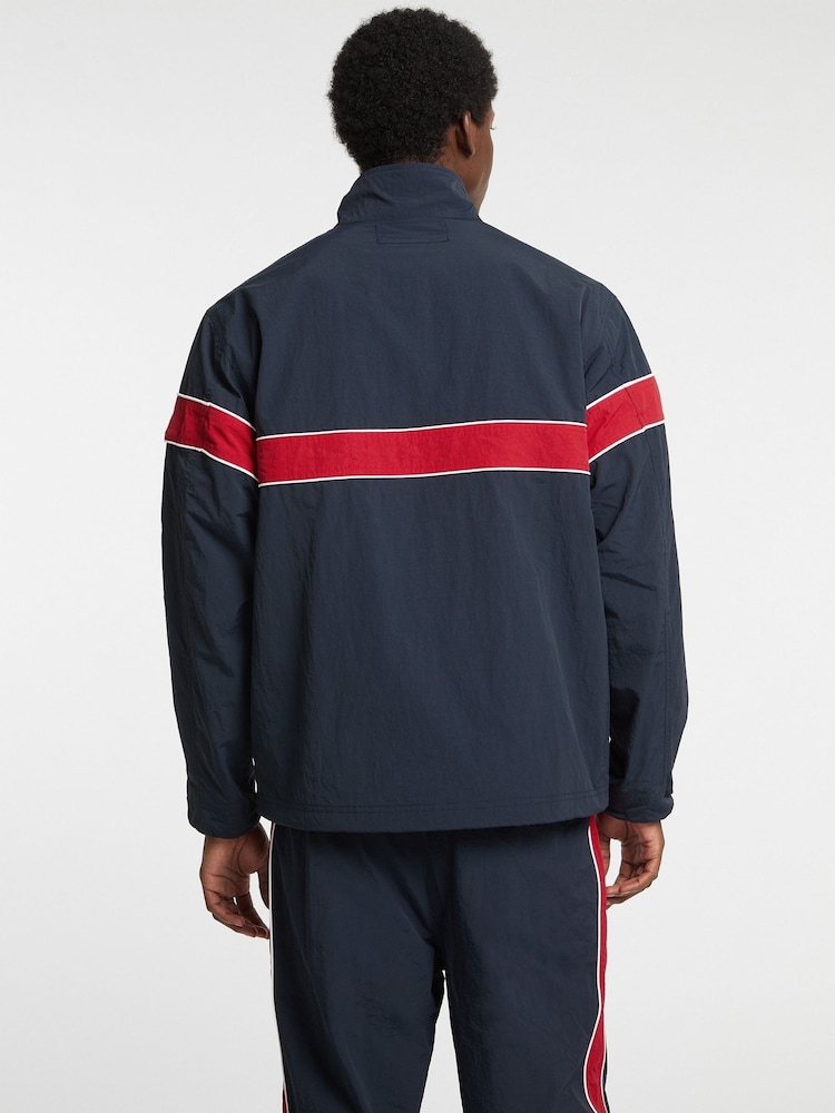 Guess Jeans Navy Sporty Windbreaker Jacket - Image 2 of 7