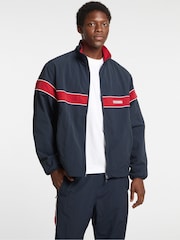Guess Jeans Navy Sporty Windbreaker Jacket - Image 3 of 7