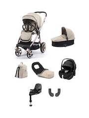 Oyster 3 7 Piece Crème Brulee Luxury Bundle with Maxi Cosi Pebble 360 Car Seat & Base - Image 6 of 6
