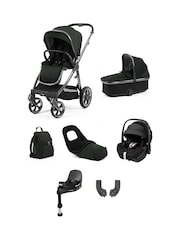Oyster 3 7 Piece Black Olive Luxury Bundle with Maxi Cosi Pebble 360 Car Seat & Base - Image 1 of 5