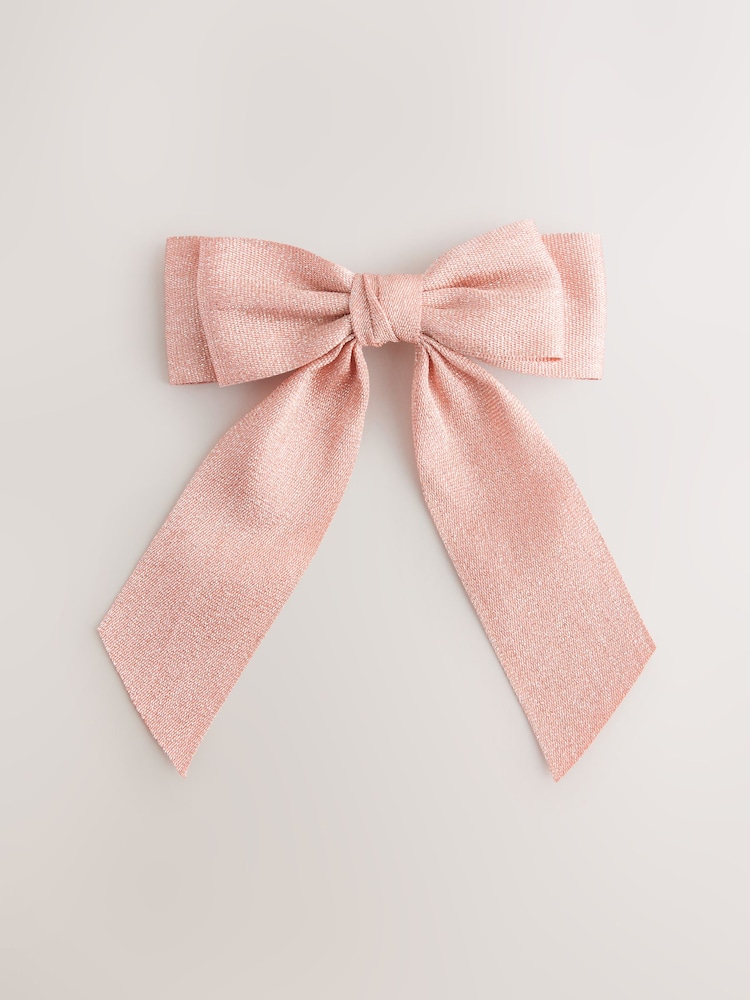 Pink Bow Clip - Image 1 of 4