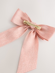 Pink Bow Clip - Image 4 of 4