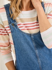 Raffles Denim Vintage Relaxed Fit Dungarees - Image 4 of 6