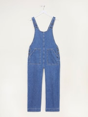 Raffles Denim Vintage Relaxed Fit Dungarees - Image 6 of 6