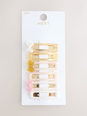 Cream Bow Clips 6 Pack - Image 3 of 4