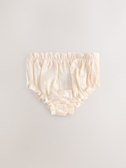 Neutral Baby 100% Cotton Knickers 3 Pack (0mths-2yrs) - Image 2 of 7