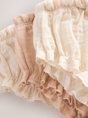 Neutral Baby 100% Cotton Knickers 3 Pack (0mths-2yrs) - Image 7 of 7