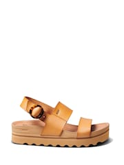 Reef Natural Vista Hi Buckle Sandals - Image 1 of 6