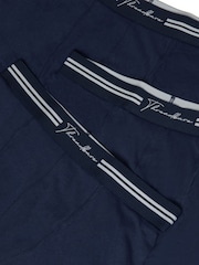 Threadbare Light Blue Dark Black Hipster Boxers 3 Pack - Image 3 of 3
