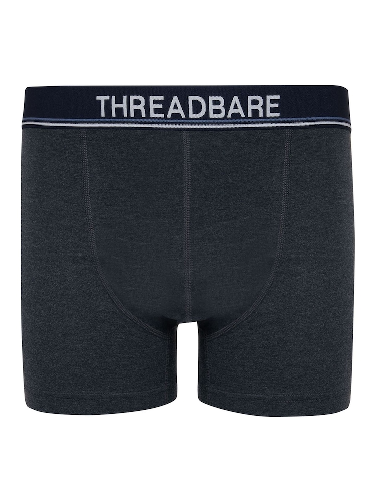 Blau - Threadbare – schwarze Hipster-Boxershorts im 10er-Pack - Bild 2 von 6 Blau - Threadbare – schwarze Hipster-Boxershorts im 10er-Pack - Bild 2 von 6