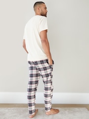 Threadbare White Pyjamas Set - Image 4 of 4