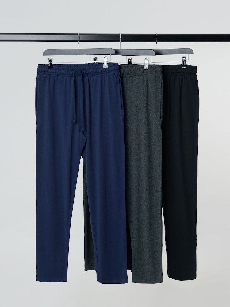 Threadbare 100% Cotton Jersey Lounge Bottoms 3 набір - Image 1 of 5