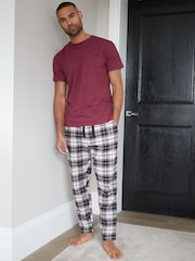 Threadbare Red Pyjamas Set - Image 2 of 4