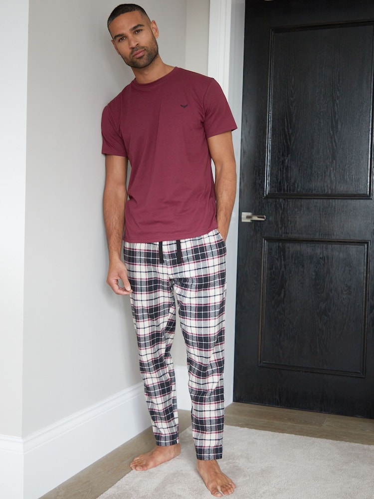 Threadbare Red Pyjamas Set - Image 2 of 4