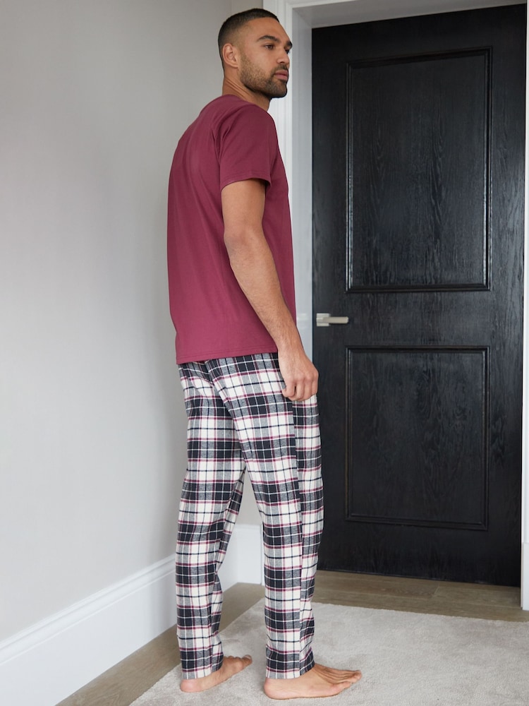 Threadbare Red Pyjamas Set - Image 3 of 4