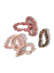 Kitsch Limited Edition Ultra Petite Scrunchies 6 Piece Set in Terracotta - Image 2 of 5