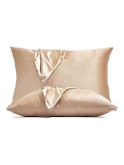Kitsch Limited Edition Satin Standard Pillowcase 2 Piece Set (worth £33) - Image 1 of 5