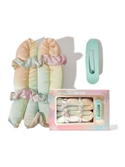 Kitsch Hair Hero XL Satin Heatless Styling & Flat Lay Claw 4 Piece Set in Aura - Image 1 of 5