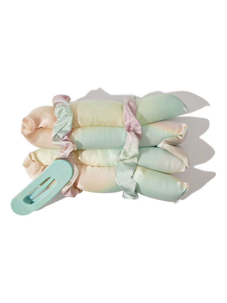 Kitsch Hair Hero XL Satin Heatless Styling & Flat Lay Claw 4 Piece Set in Aura - Image 2 of 5