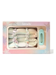 Kitsch Hair Hero XL Satin Heatless Styling & Flat Lay Claw 4 Piece Set in Aura - Image 3 of 5