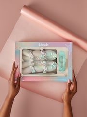 Kitsch Hair Hero XL Satin Heatless Styling & Flat Lay Claw 4 Piece Set in Aura - Image 5 of 5