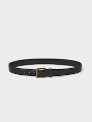 Osprey London The Profile Leather Black Belt - Image 1 of 3