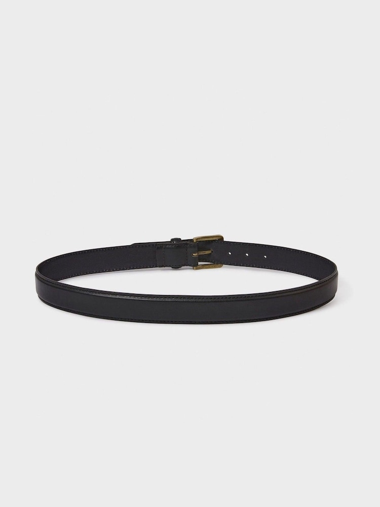 Osprey London The Profile Leather Black Belt - Image 2 of 3 Osprey London The Profile Leather Black Belt - Image 2 of 3