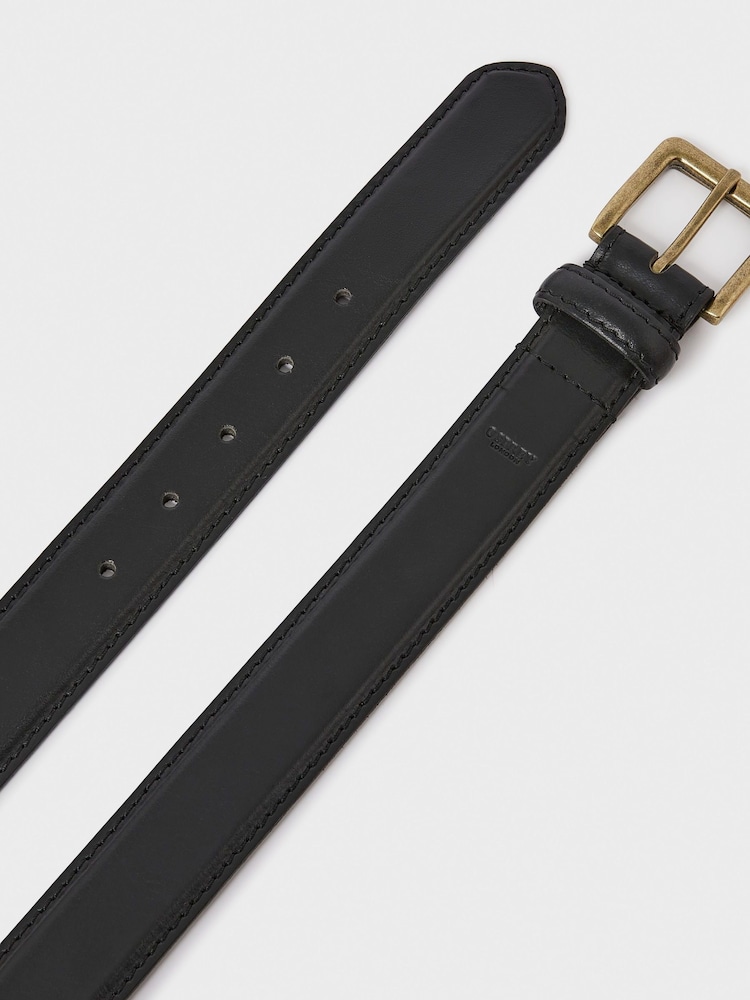 Osprey London The Profile Leather Black Belt - Image 3 of 3