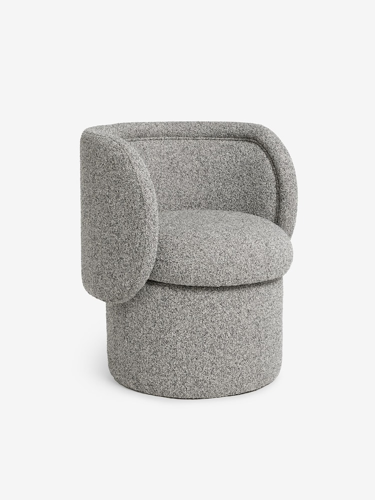 MADE.COM Grey Marl Pax Boucle Eva Accent - Image 5 of 5