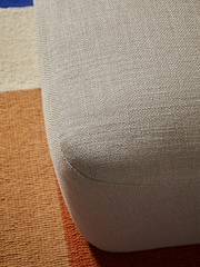 MADE.COM Natural Oat Textured Weave Topeka Small 2 Seater Sofa - Image 2 of 6